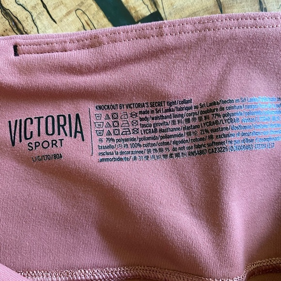Victoria Secret Knockout Tight Rose Leggings - Picture 3 of 6